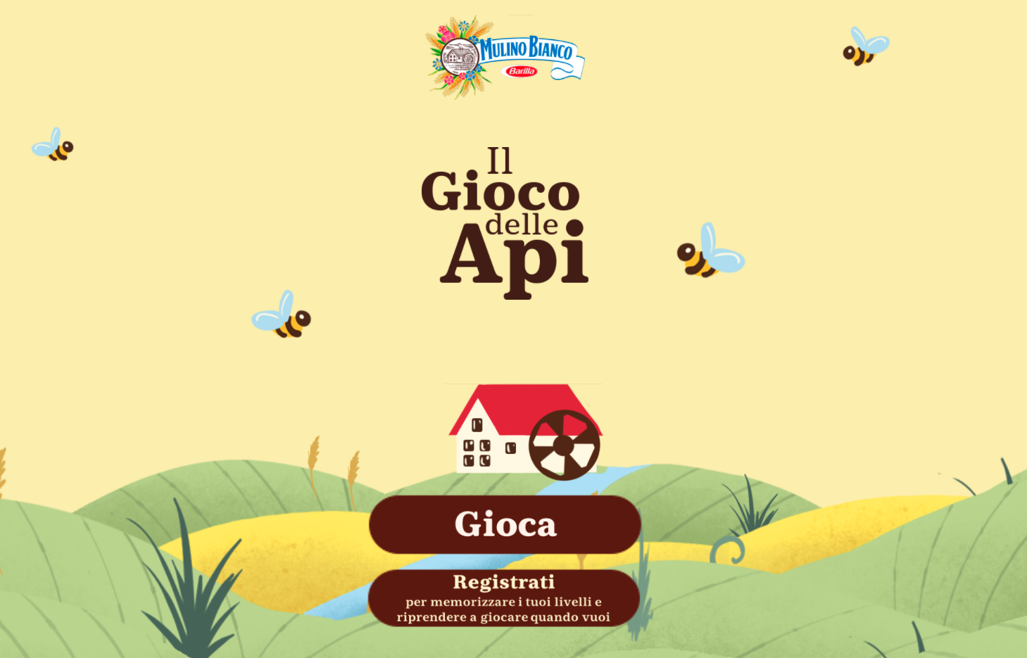 Il Gioco delle Api: videogame per Barilla